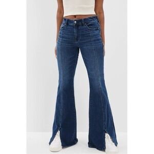 American Eagle Ne(x)t Level Festival Flare Jean: Size 26 Tall